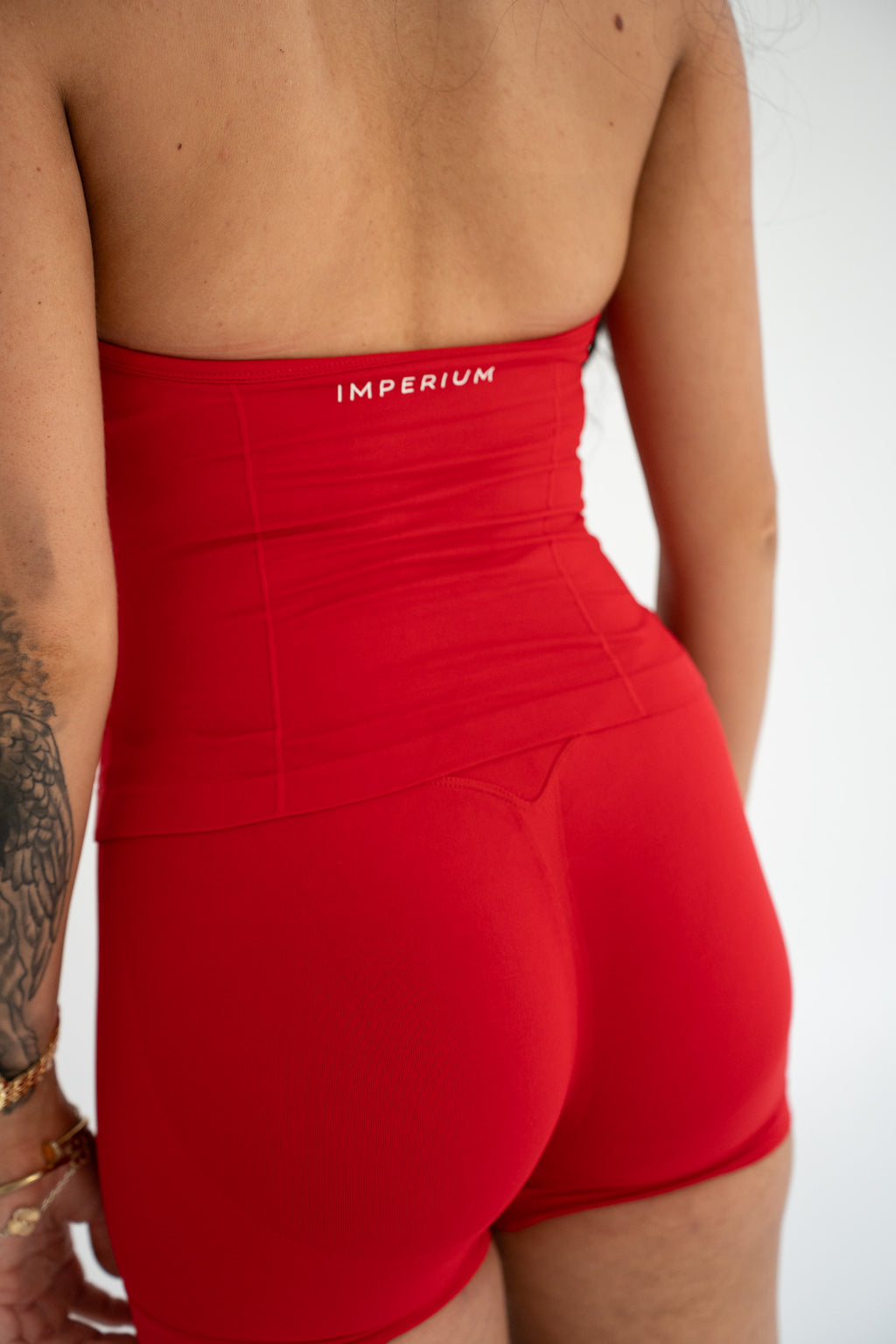 Core Halter Tank | CRIMSON