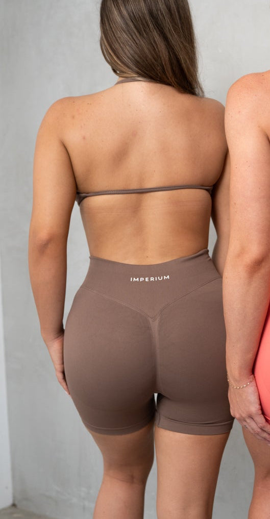 Core Sculpt Shorts | COFFEE