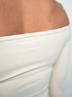 Cloud Comfort Off The Shoulder Top | Oat