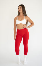 Core Sculpt Leggings | CRIMSON