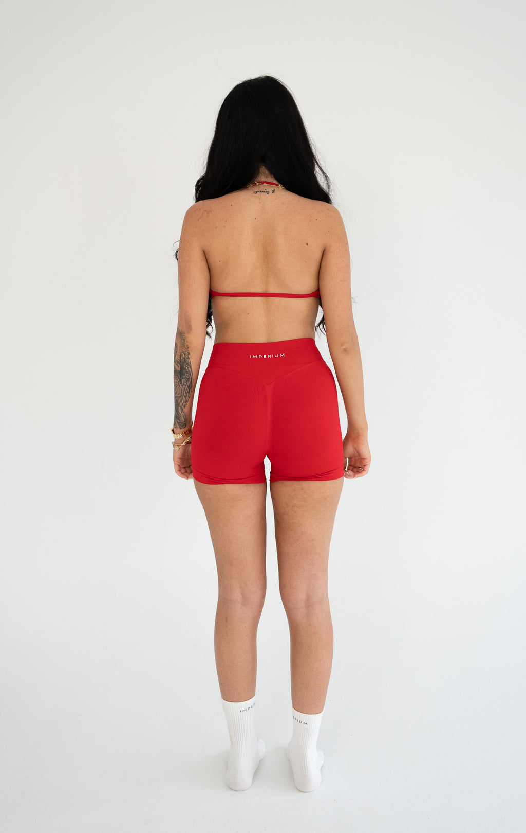 Core Sculpt Shorts | CRIMSON