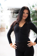 Core Sculpt Jacket | Onyx